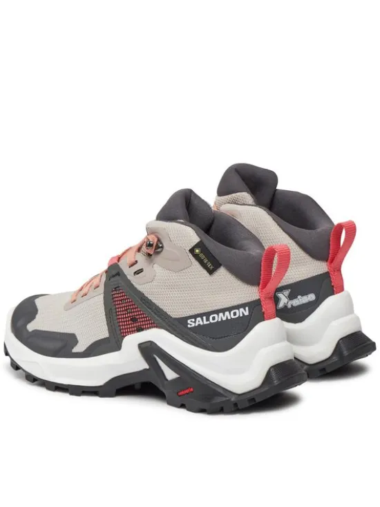 Salomon Trekkingi X Raise Mid GORE-TEX L47071500 Różowy