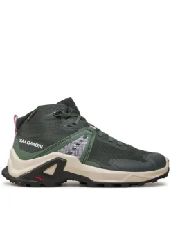 Salomon Trekkingi X Raise Mid Gore-Tex L47458100 Zielony