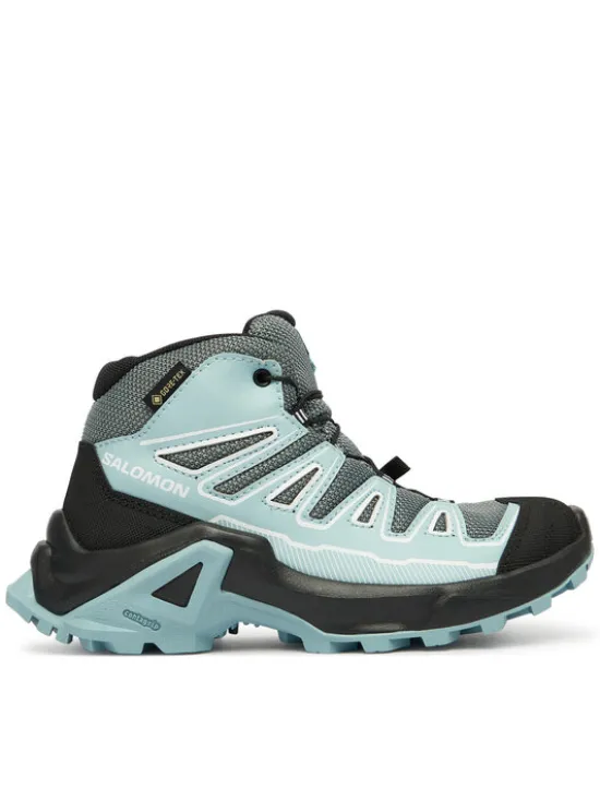 Salomon Trekkingi X Ultra Mid Gore-Tex L47746100 Zielony