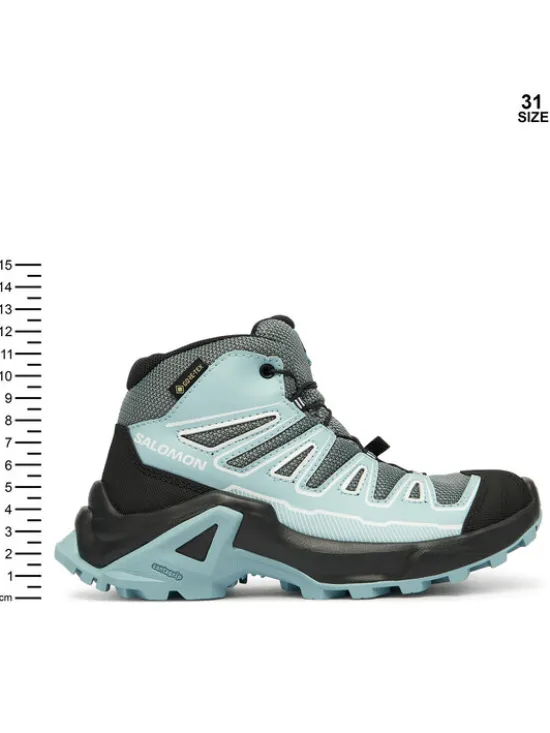 Salomon Trekkingi X Ultra Mid Gore-Tex L47746100 Zielony