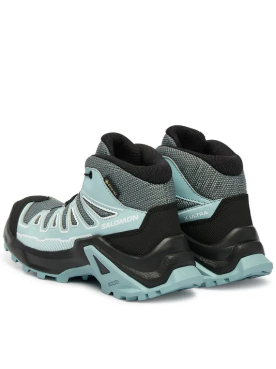 Salomon Trekkingi X Ultra Mid Gore-Tex L47746100 Zielony