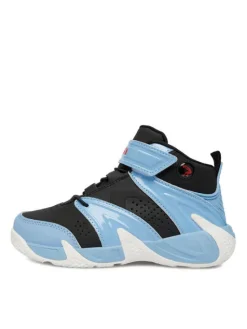 SHAQ Buty do koszykówki C-DEVASTATOR AQ95086Y-BLZ Niebieski jasny