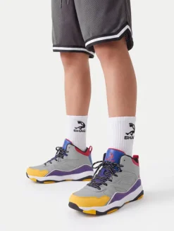 SHAQ Buty do koszykówki C-SHAQNOTIZE AQ95000B-B Szary
