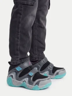 SHAQ Sneakersy EO-SHAQNOVA AQ95073T-BS Czarny