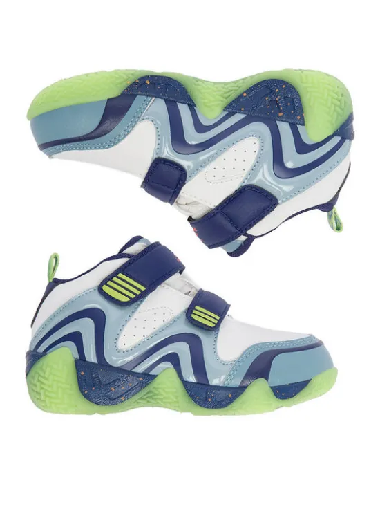 SHAQ Sneakersy EO-SHAQNOVA AQ95073T-WD Biały