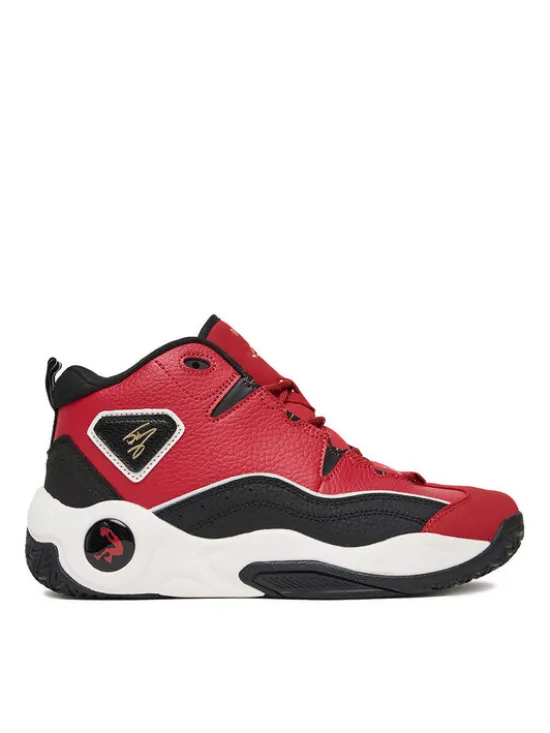 SHAQ Sneakersy EOSS-H.O.F AQ95027B-RZ Bordowy