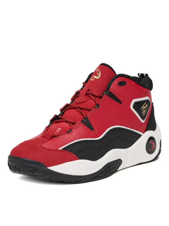 SHAQ Sneakersy EOSS-H.O.F AQ95027B-RZ Bordowy