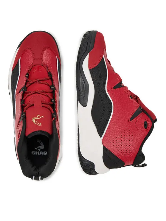 SHAQ Sneakersy EOSS-H.O.F AQ95027B-RZ Bordowy