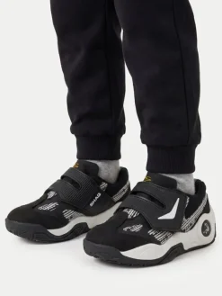 SHAQ Sneakersy EOSS-RAQ LOW AQ95009T-BW Czarny