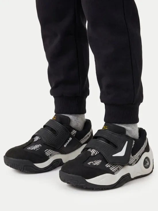 SHAQ Sneakersy EOSS-RAQ LOW AQ95009T-BW Czarny