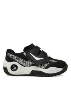 SHAQ Sneakersy EOSS-RAQ LOW AQ95009T-BW Czarny