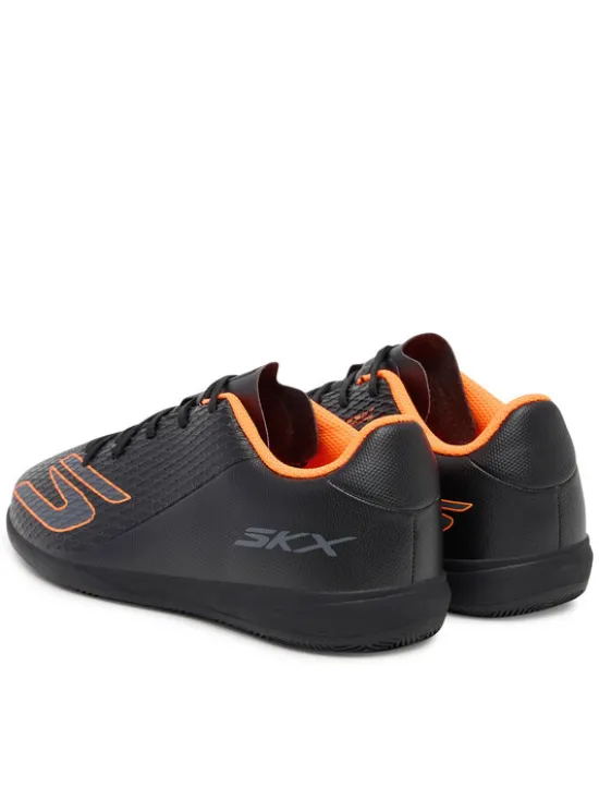 Skechers Buty do piłki nożnej Jr Youth Ic 252168L BKOR Czarny