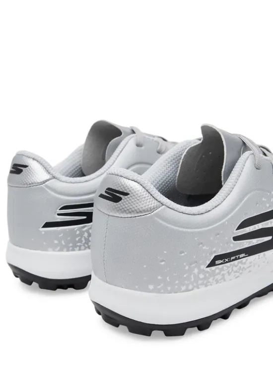 Skechers Buty do piłki nożnej Razor 1.5 Jr Youth Tf 252061L/WSL Biały