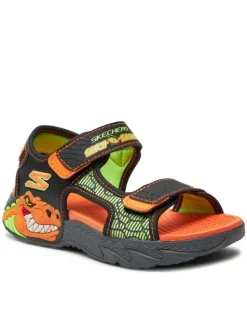 Skechers Sandały Creature-Splash- 400614L/BKOR Czarny