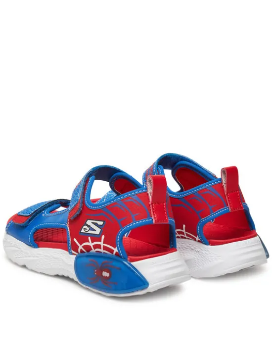 Skechers Sandały Creature-Splash-Bugtacular 402121L/BLRD Niebieski