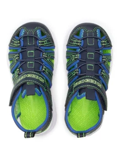Skechers Sandały Heat Blast 400041L/NVLM Granatowy