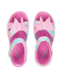 Skechers Sandały Jumpsters Sandal - Butterfly Brites 303109L/PKMT Różowy