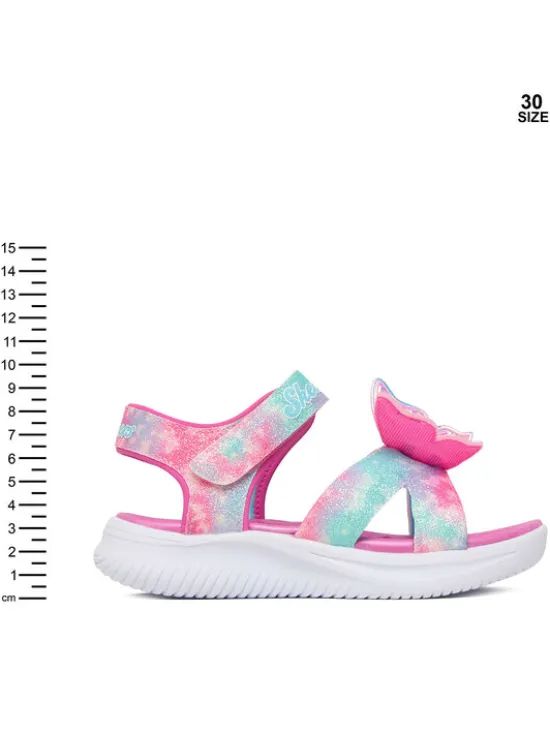Skechers Sandały Jumpsters Sandal - Butterfly Brites 303109L/PKMT Różowy
