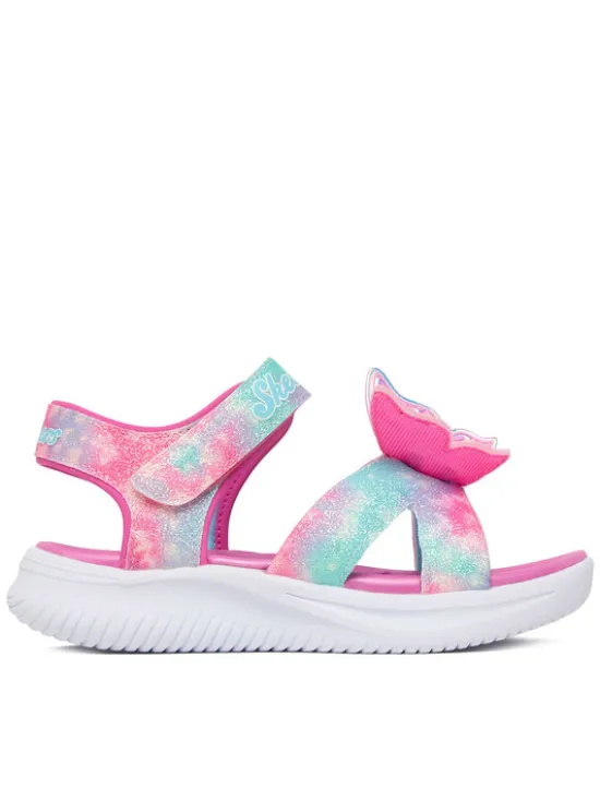 Skechers Sandały Jumpsters Sandal - Butterfly Brites 303109L/PKMT Różowy