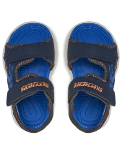 Skechers Sandały Razor Splash- 406513N/NVBL Granatowy