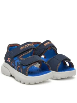 Skechers Sandały Razor Splash- 406513N/NVBL Granatowy