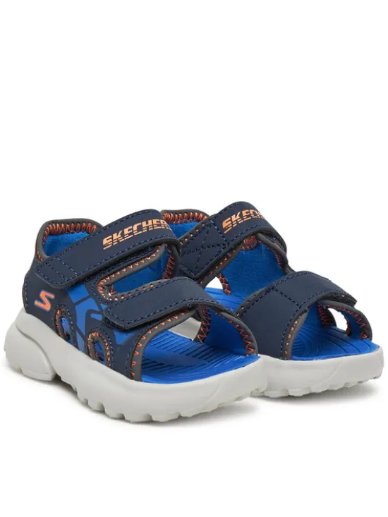 Skechers Sandały Razor Splash- 406513N/NVBL Granatowy