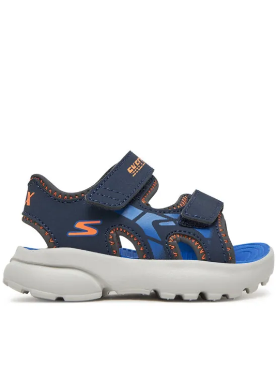 Skechers Sandały Razor Splash- 406513N/NVBL Granatowy