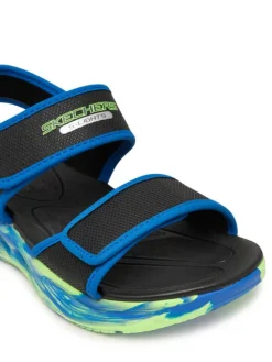 Skechers Sandały Skechers S-Lights: Sola Glow Sandal - Fusion Brights Czarny
