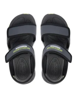 Skechers Sandały Skechers S-Lights: Sola Glow Sandal - Fusion Brights Szary