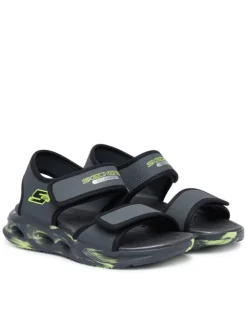 Skechers Sandały Skechers S-Lights: Sola Glow Sandal - Fusion Brights Szary