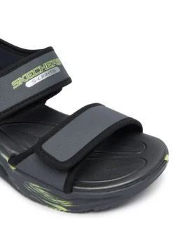 Skechers Sandały Skechers S-Lights: Sola Glow Sandal - Fusion Brights Szary