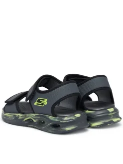 Skechers Sandały Skechers S-Lights: Sola Glow Sandal - Fusion Brights Szary