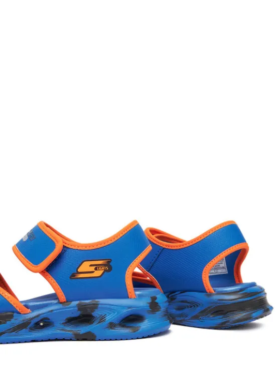 Skechers Sandały Sola Glow Sandal-Fusion Brights 407032L/BLOR Niebieski