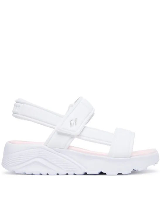 Skechers Sandały Street Uno Lite Sandal 310372L/WHT Biały