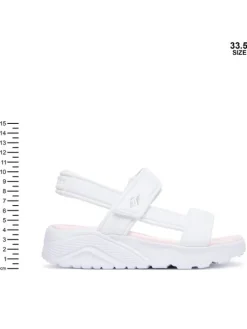 Skechers Sandały Street Uno Lite Sandal 310372L/WHT Biały