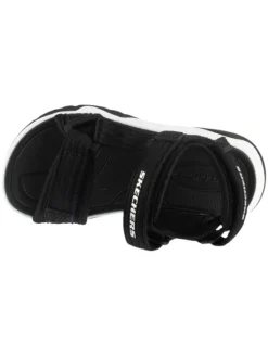 Skechers Sandały Tread Seeker Czarny