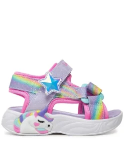 Skechers Sandały Unicorn Dreams Sandal-Dreamy Unicorns 303107N/LVMT Fioletowy