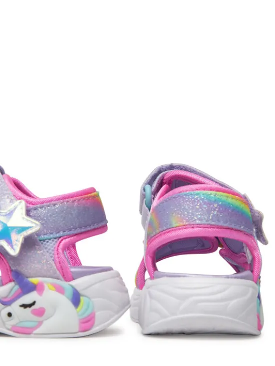 Skechers Sandały Unicorn Dreams Sandal-Dreamy Unicorns 303107N/LVMT Fioletowy