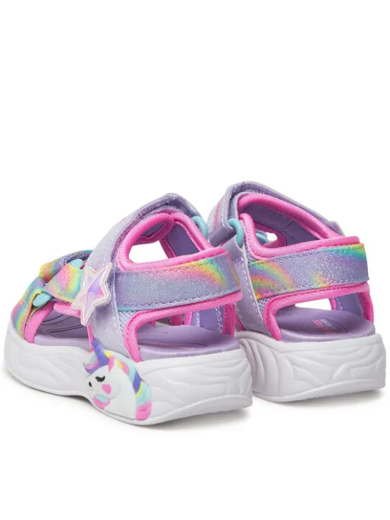 Skechers Sandały Unicorn Dreams Sandal-Dreamy Unicorns 303107N/LVMT Fioletowy