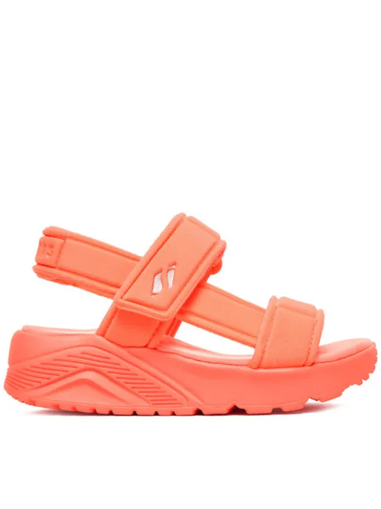 Skechers Sandały Uno Lite Sandal-Sunny Stand 310372L/CRL Koralowy