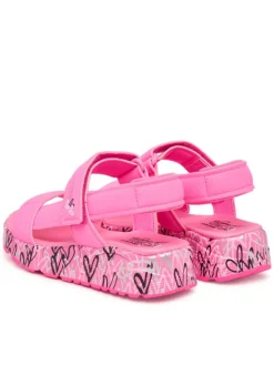Skechers Sandały Uno Lite Sandal 314094L/HPMT Różowy