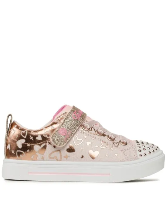 Skechers Sneakersy Heather Charm 314787L/LPRG Różowy