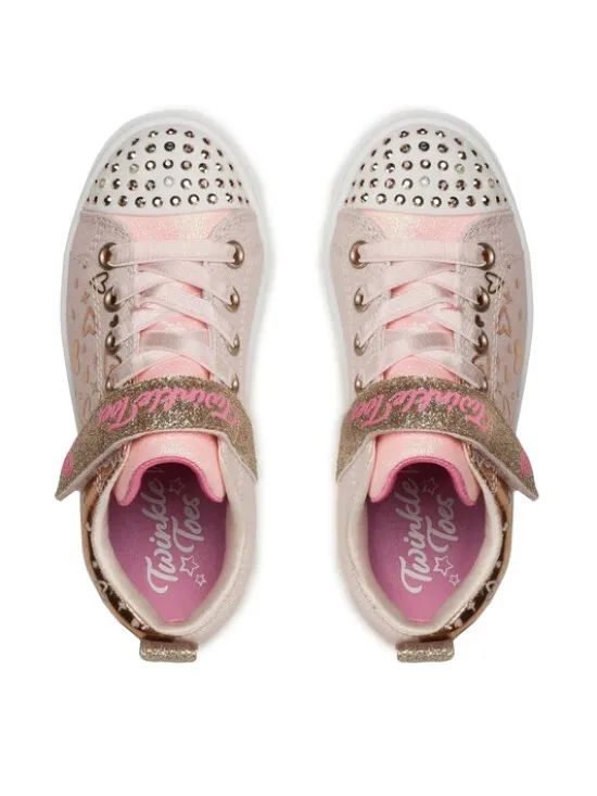 Skechers Sneakersy Heather Charm 314787L/LPRG Różowy