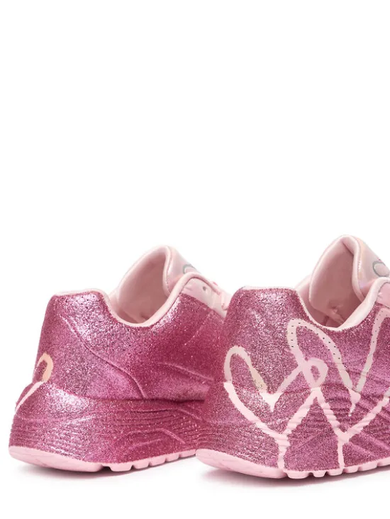Skechers Sneakersy Jgoldcrown: Uno Lite - Heartdust Forever 310814L Różowy