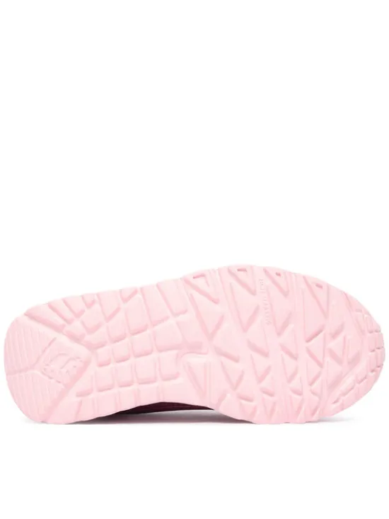 Skechers Sneakersy Jgoldcrown: Uno Lite - Heartdust Forever 310814L Różowy