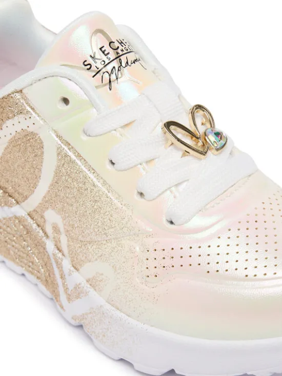 Skechers Sneakersy Jgoldcrown: Uno Lite - Heartdust Forever 310814L Złoty