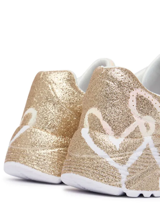 Skechers Sneakersy Jgoldcrown: Uno Lite - Heartdust Forever 310814L Złoty
