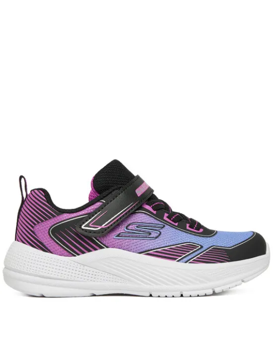 Skechers Sneakersy Microspec Advance 303657N BKMT Różowy