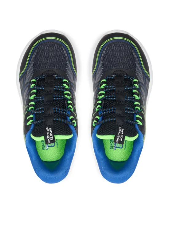 Skechers Sneakersy Microspec Velocity - Grid-Shift 404220N Czarny