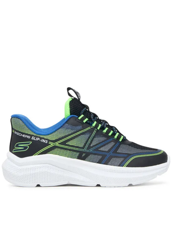 Skechers Sneakersy Microspec Velocity - Grid-Shift 404220N Czarny